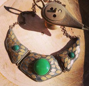 Collier plastron Jordanie